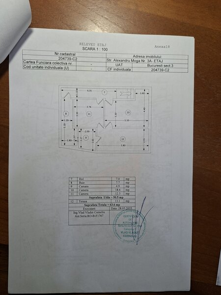 Piata Unirii, Calea Calarasilor, Hala Traian, str Alexandru Moga 3A, Centru